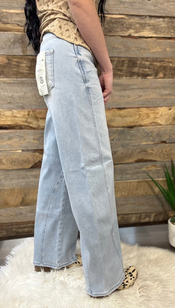 The Vivian Slouchy Barrel Jeans
