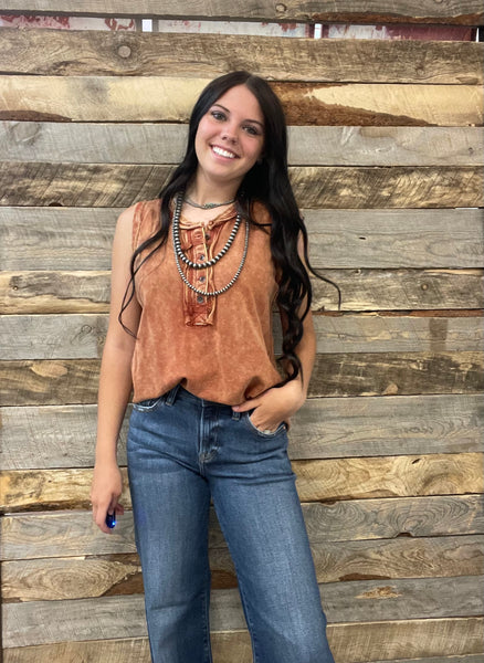 The Best Start Rust Tank Top