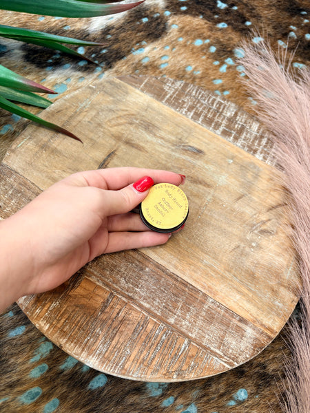 The Sample Coffee and Amber and Sandalwood Body Blend Tallow