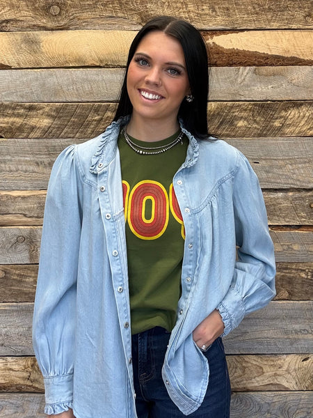 The Denim Days Light Top