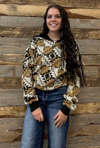 The Aztec Zip Sweatshirt