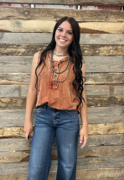 The Best Start Rust Tank Top