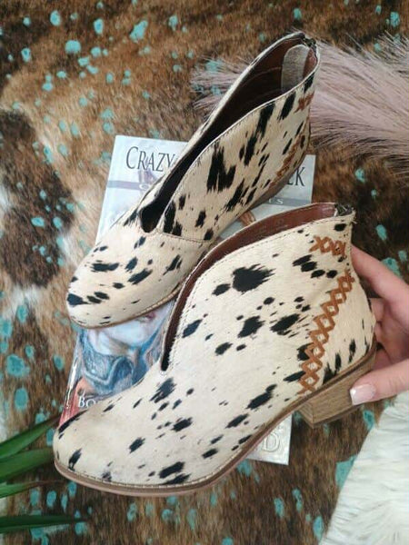 The All Roads Black and White Bootie