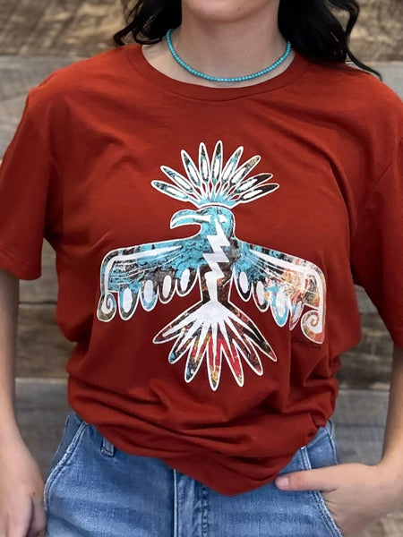 The Peyote Bird Rust Tee