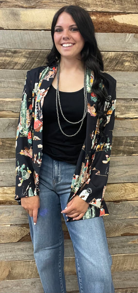 The Wagon Black Blazer