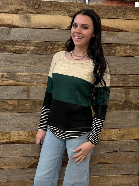 The Start This Today Green Top