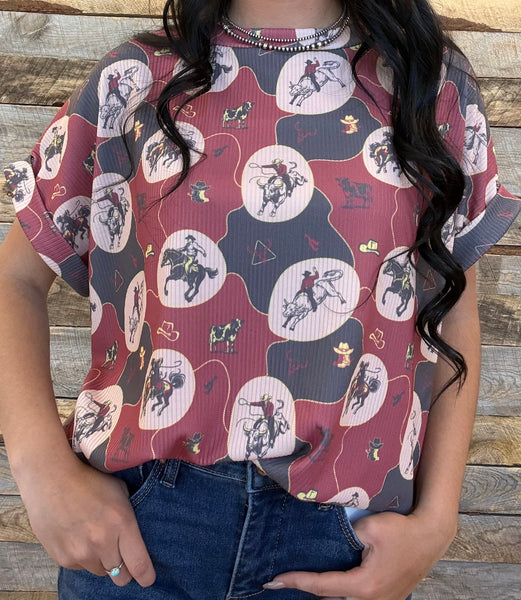 The Rodeo Way Of Life Top