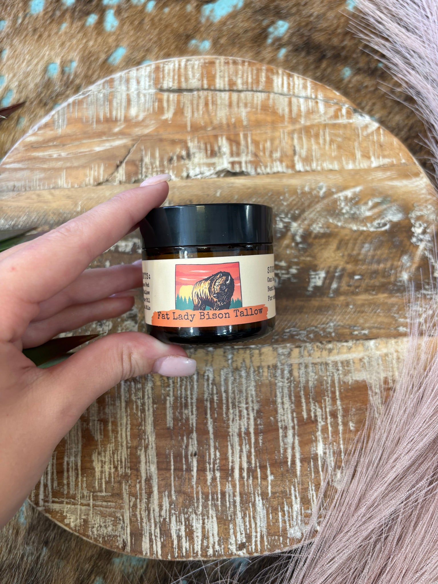 Small Coffee Premium Face Fats Whipped Bison Tallow