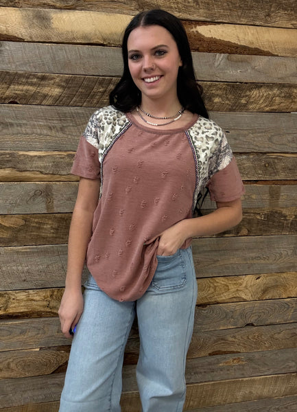 The Can't Wait For The Day Marsala Top