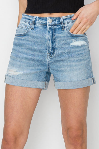 The Morgan High Rise Light Jean Short