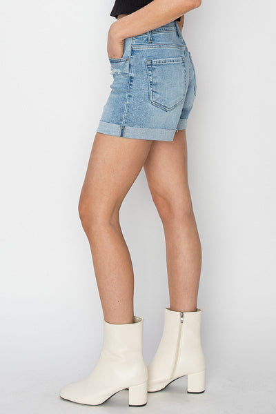 The Morgan High Rise Light Jean Short