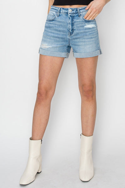 The Morgan High Rise Light Jean Short