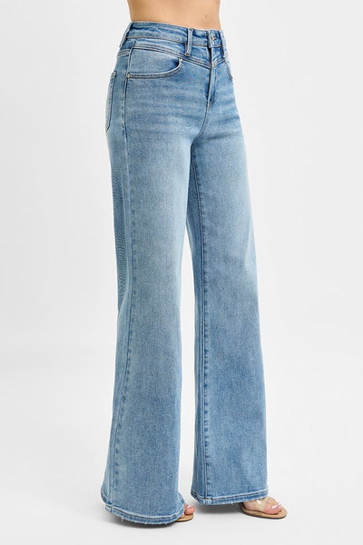 The Debra High Rise Front Yoke Jeans