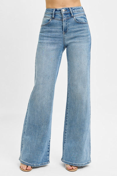 The Debra High Rise Front Yoke Jeans