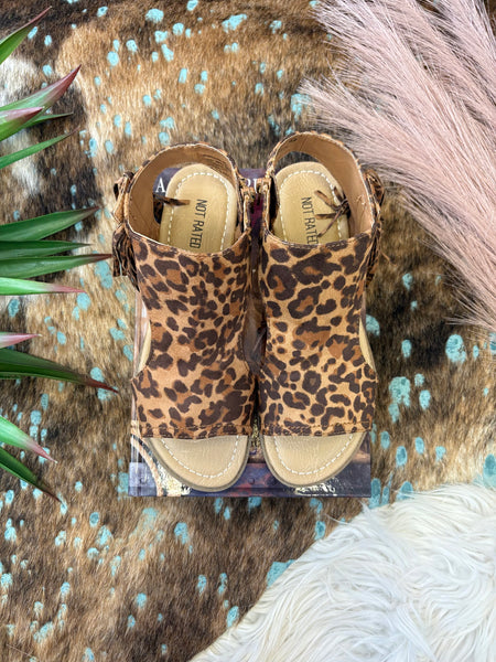 The Strong Way Leopard Sandals