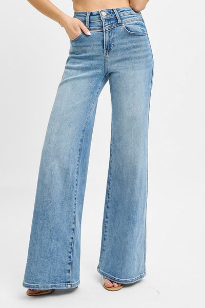 The Debra High Rise Front Yoke Jeans