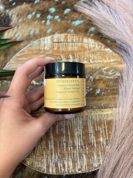 Unscented Face Fats Premium Whipped Bison Tallow