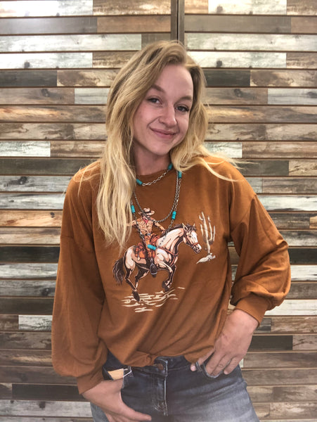 The Rust Cowboy Sweatshirt