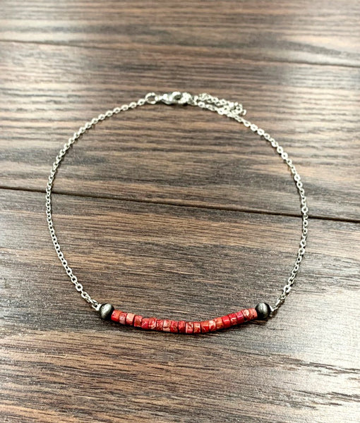 The What It Is Red Necklace