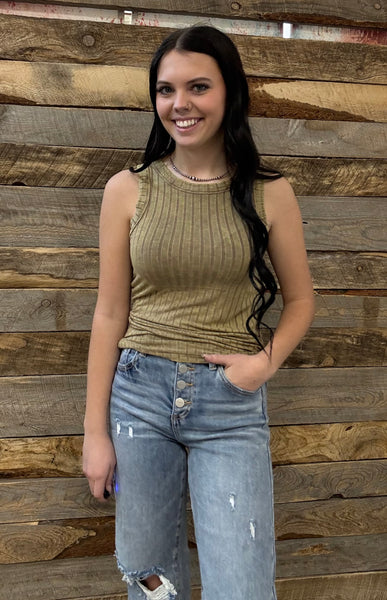 The Remember This Mocha Tank Top