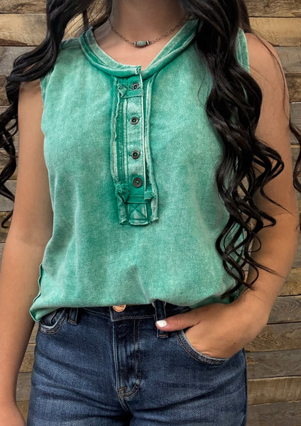 The Best Start Kelly Green Tank Top