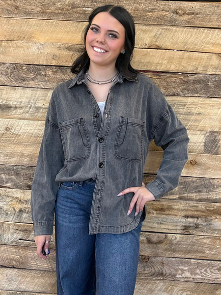 The Mineral Wash Denim Jacket