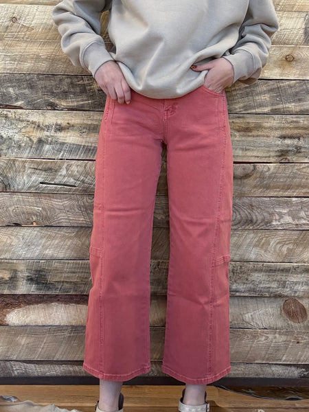 The Bristol Brick High Rise Wide Barrel Jean