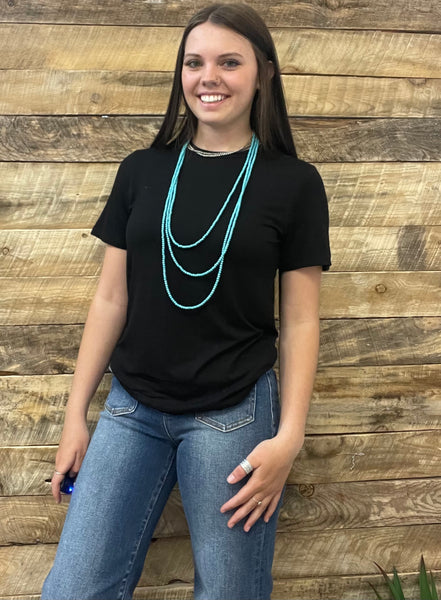 The Solid Choice Black Top