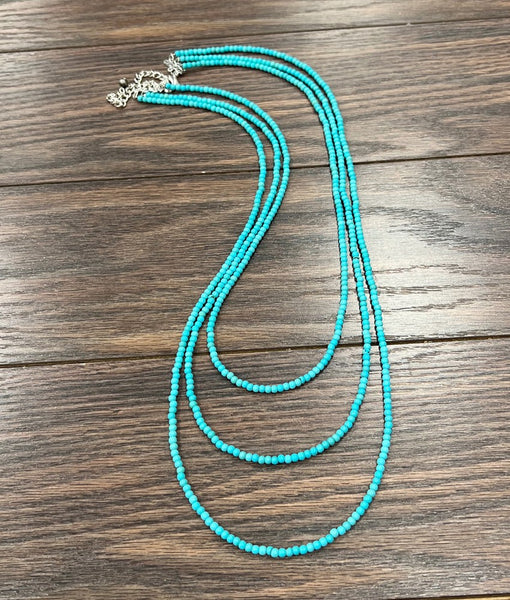 The Simple Ways There Turquoise Necklace