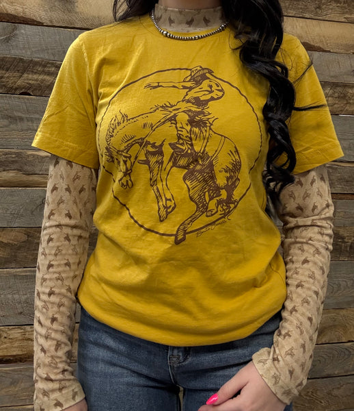 The Mustard Ride It Cowboy Tee