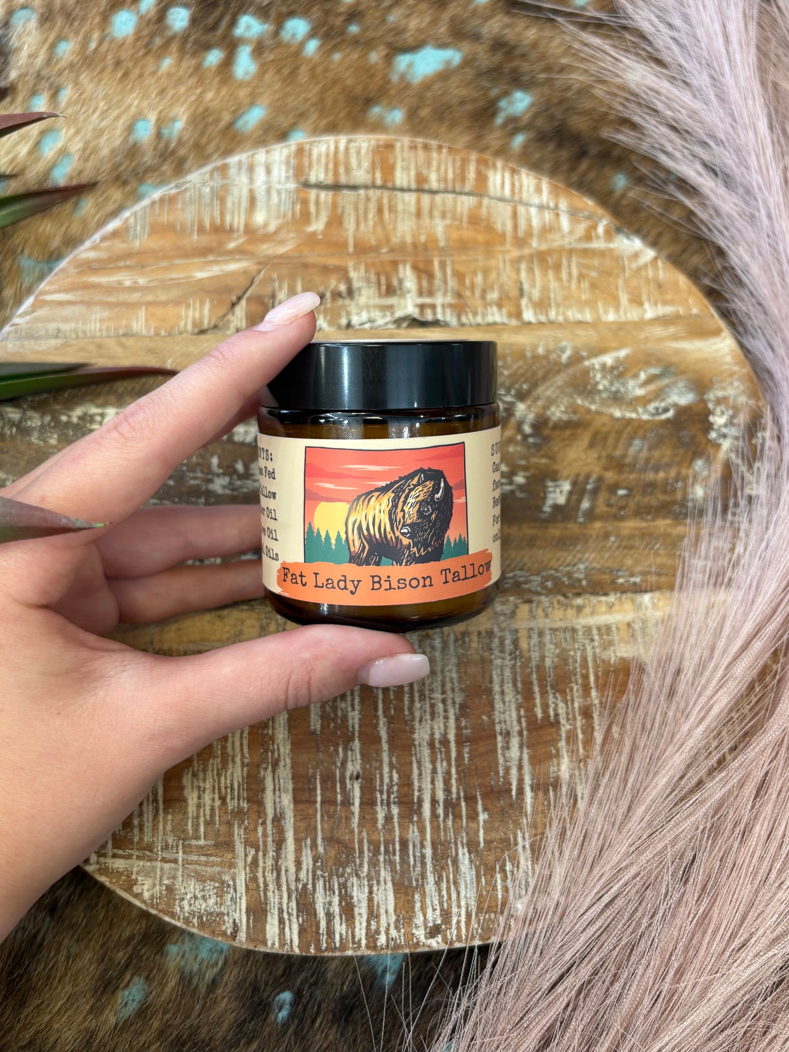 Bourbon, Vanilla, and Oud Premium Body Blend Whipped Bison Tallow