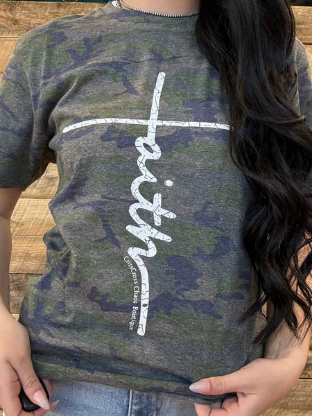 The Faith Camo Tee