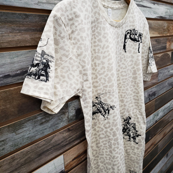The All Around Cowboy Leopard Tee