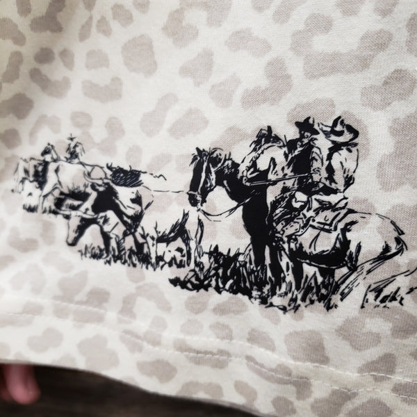 The All Around Cowboy Leopard Tee