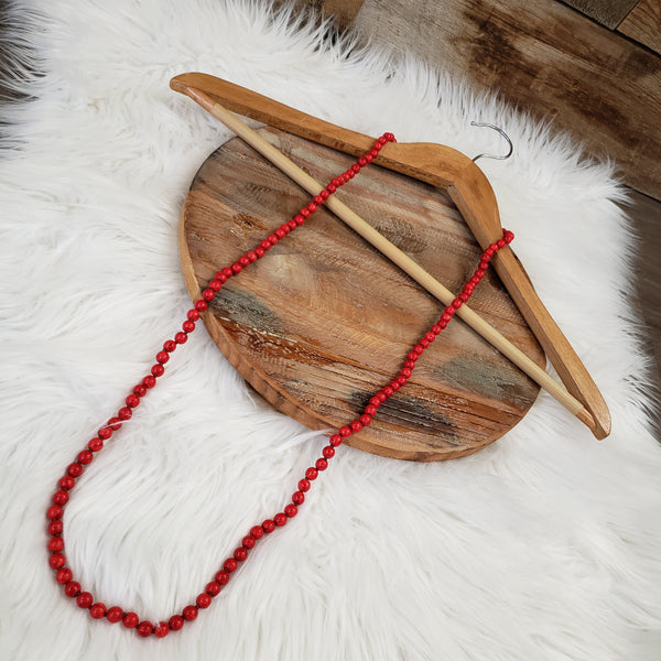 Do It Now Red Knot Necklace