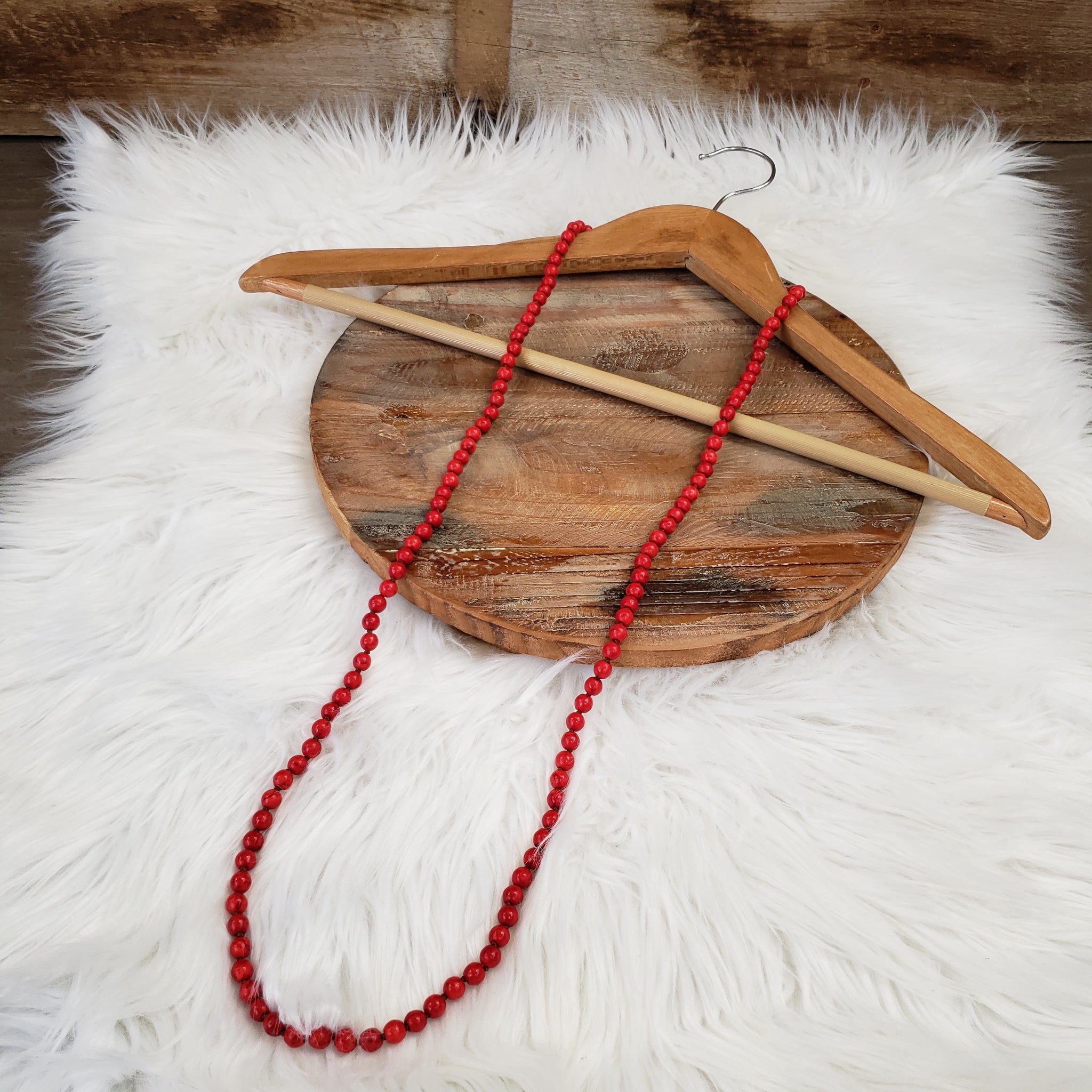 Do It Now Red Knot Necklace