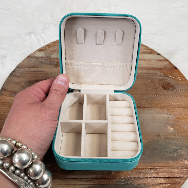 The Turquoise Mini Jewelry Box