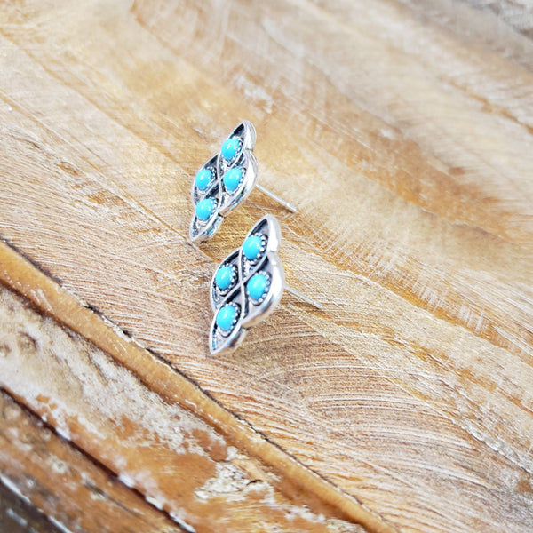 The Navajo Turquoise Earrings