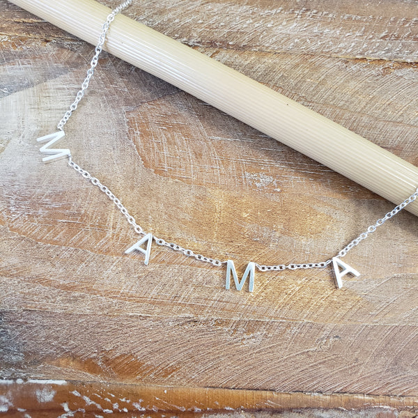 The Mama Silver Necklace