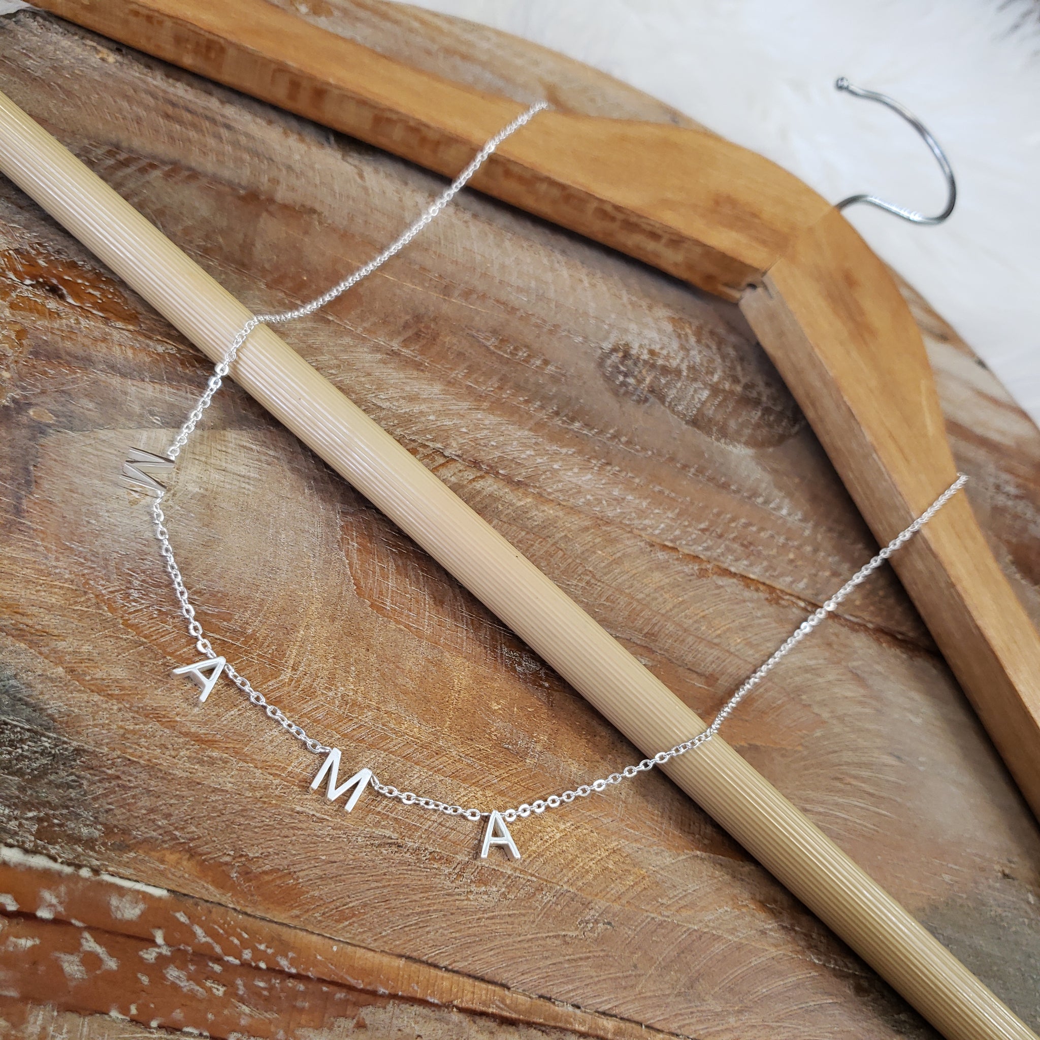 The Mama Silver Necklace