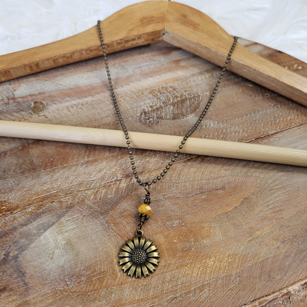 The Little Sunflower Necklace