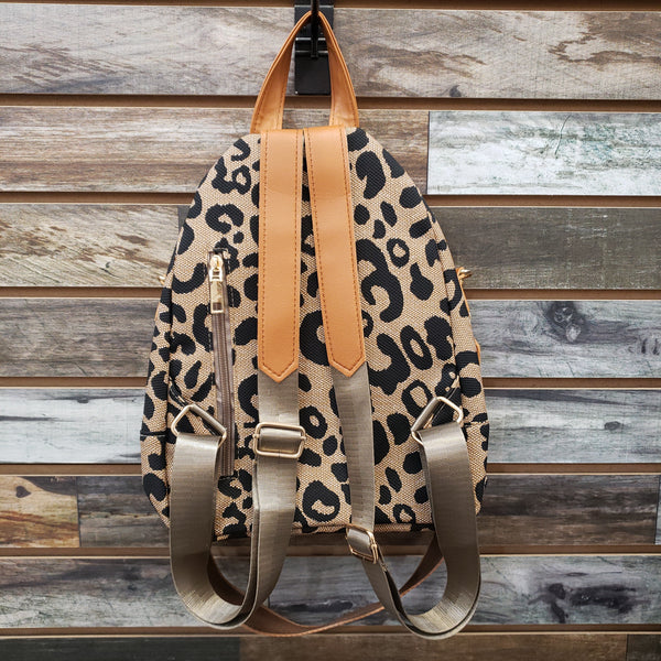 The Leopard Mini Backpack