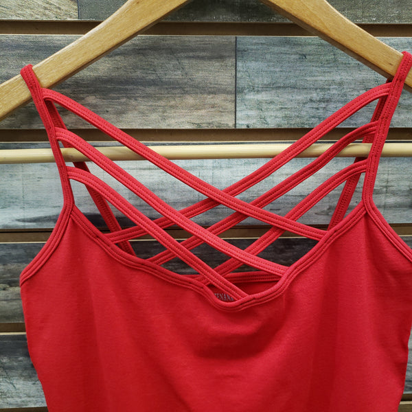 The Strappy Cami Ruby Tank Top