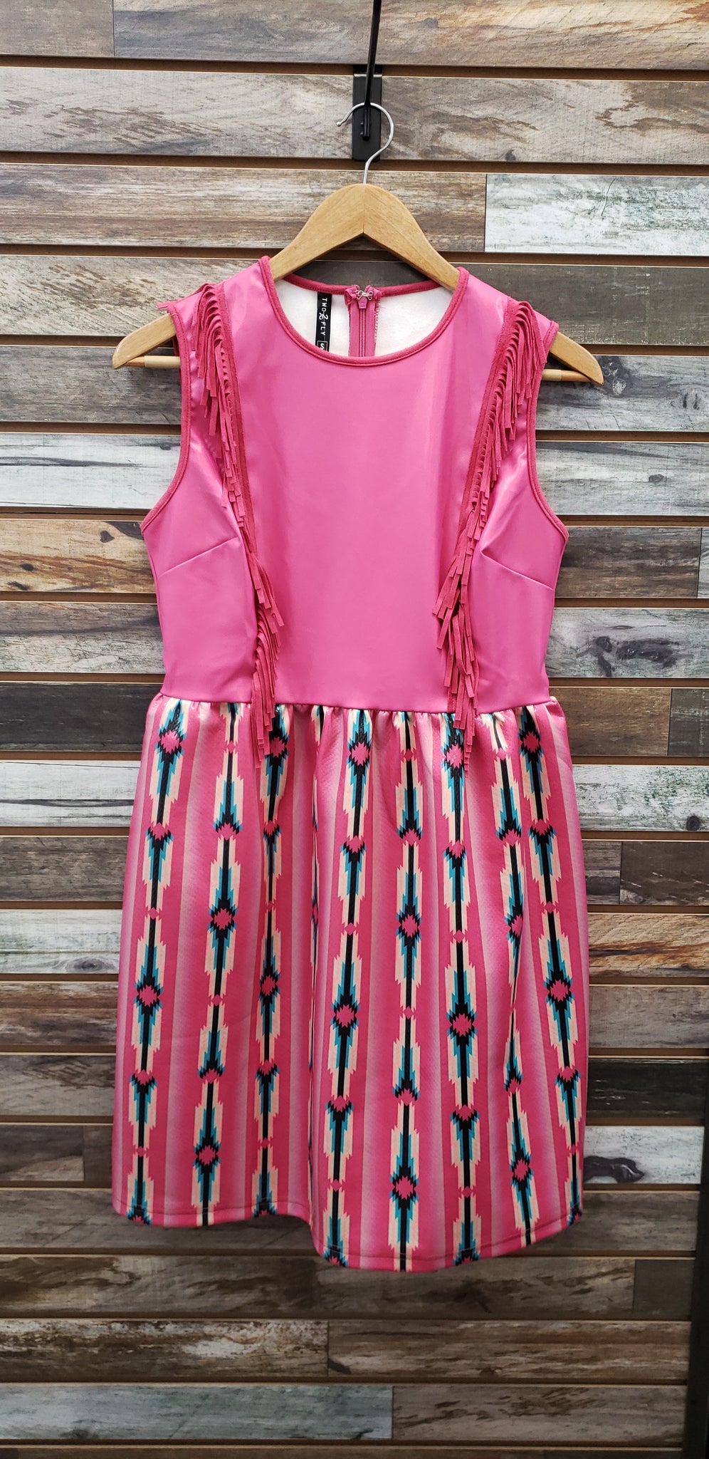 The Pink Aztec Dress