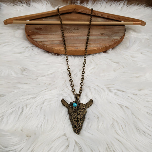The Sure Of It Steerhead Necklace