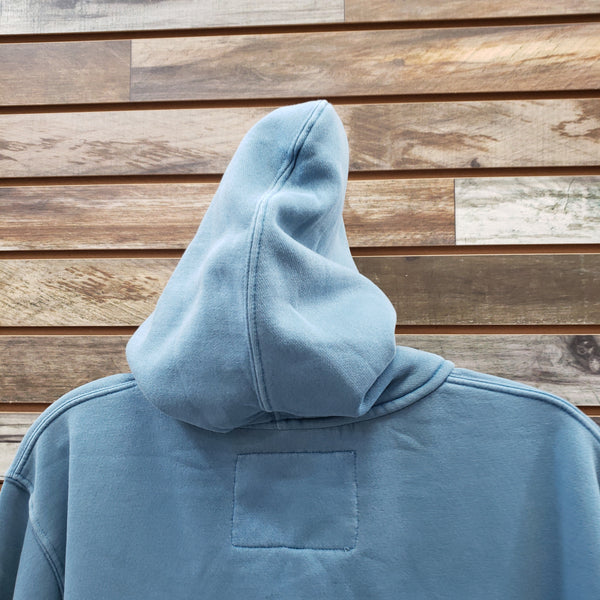 The Unique Blue Hooded Sweatshirt