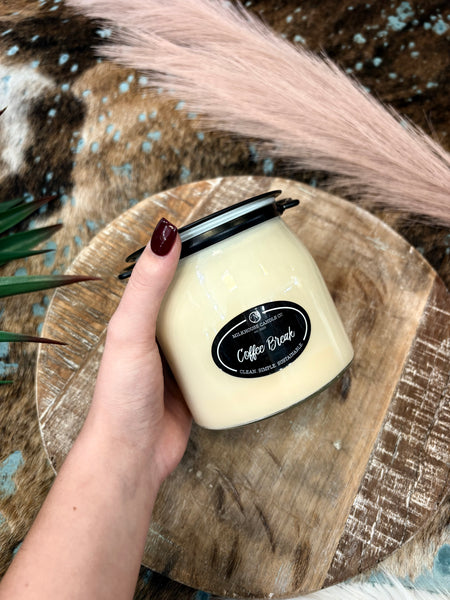 The Coffee Break Butter Jar Milkhouse Candle