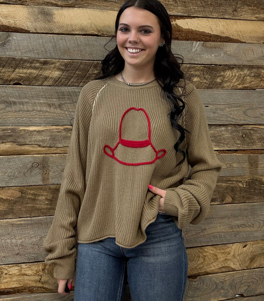 The All Hat Sweater Top