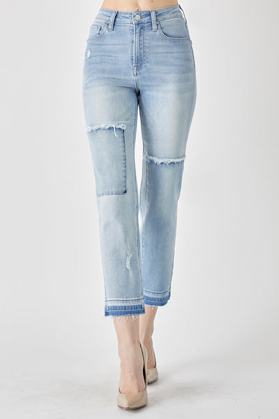 The Ricki Jo High Rise Straight Jeans