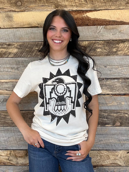 The Thunderbird Cream Tee